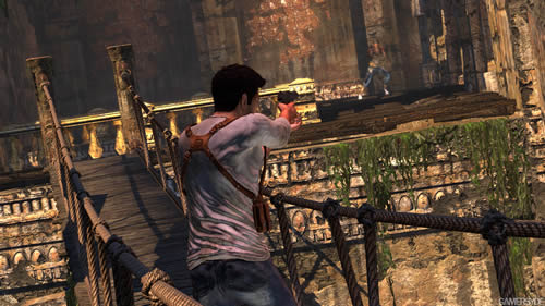 Uncharted Disparos 2